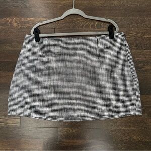 NWT Abercrombie & Fitch Houndstooth Mini skirt